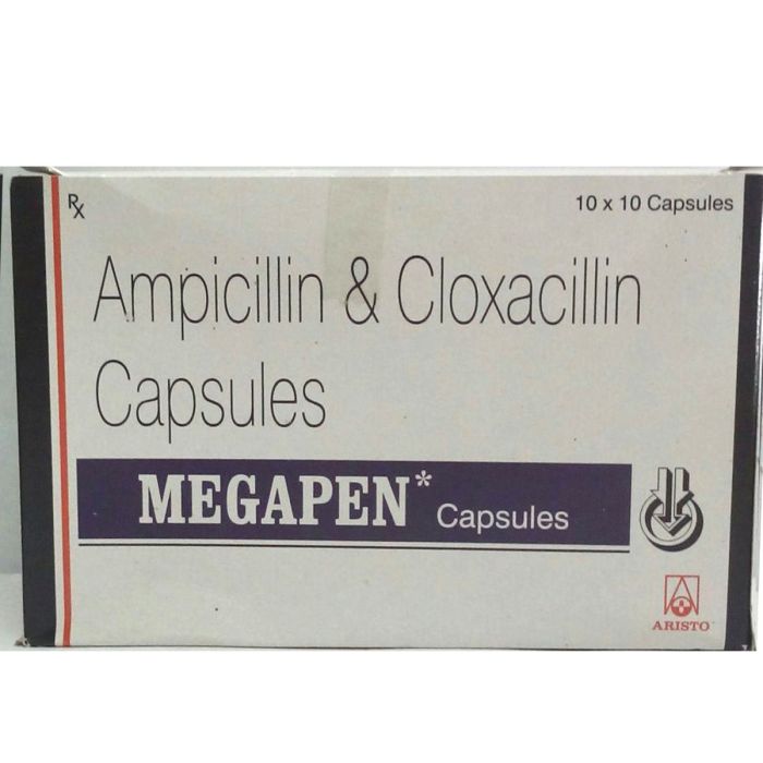 Megapen 250 + 250 Mg with Ampicillin Cloxacillin          