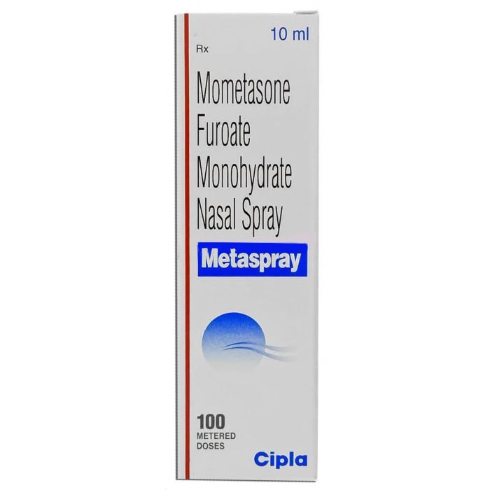 Metaspray 100 mdi Nasal Spray with Mometasone Topical                