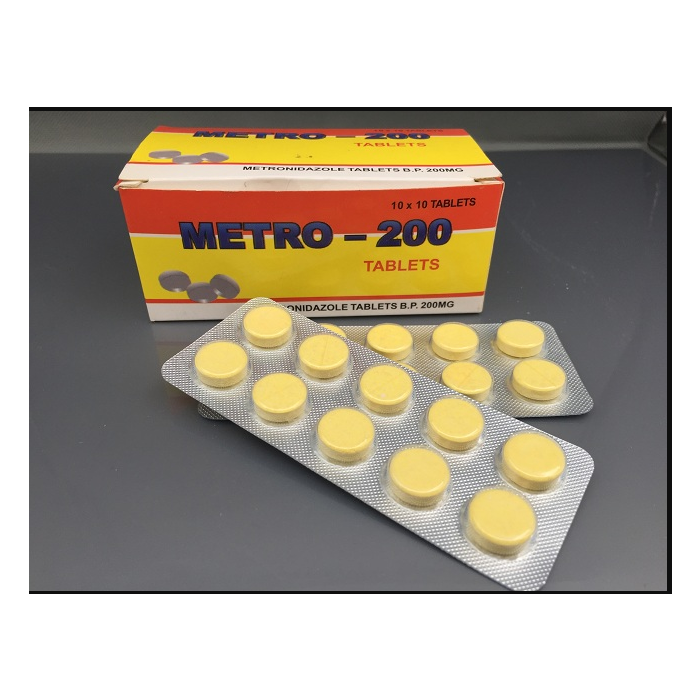 Metro 200 Mg Tablet with Metronidazole
