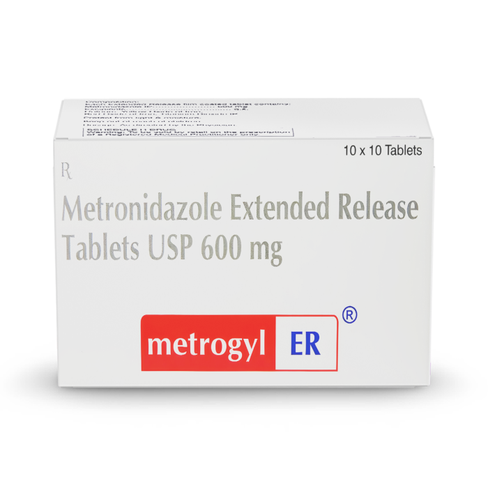 Metrogyl ER 600 Mg Tablet
