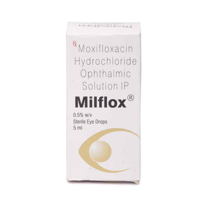 Milflox 0.5% 5 ml with Moxifloxacin
