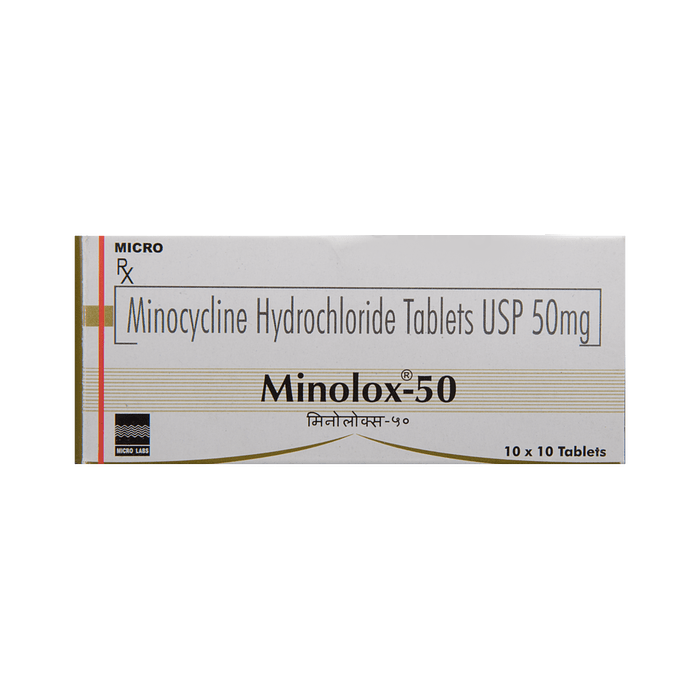 Minolox 50 Tablet with Minocycline