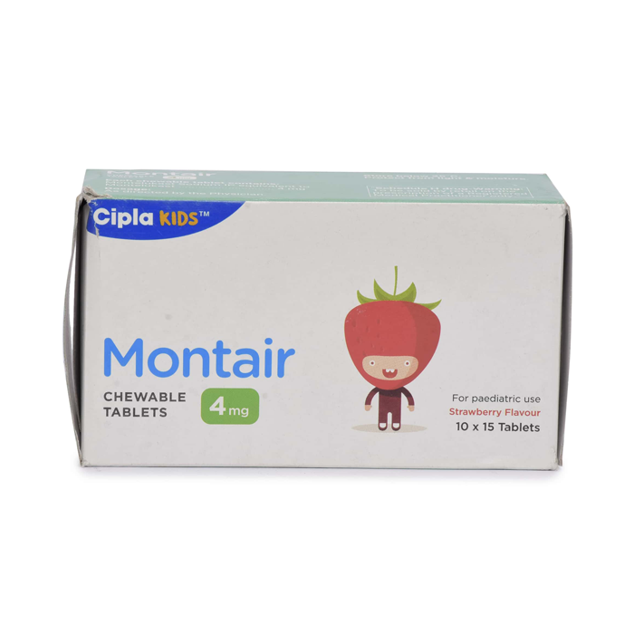 Montair Chewable Tablets 4 Mg with Montelukast Sodium                    