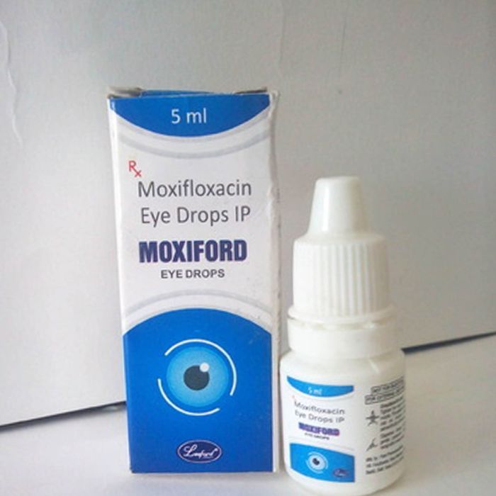 Moxiford 0.5% 5 ml with Moxifloxacin