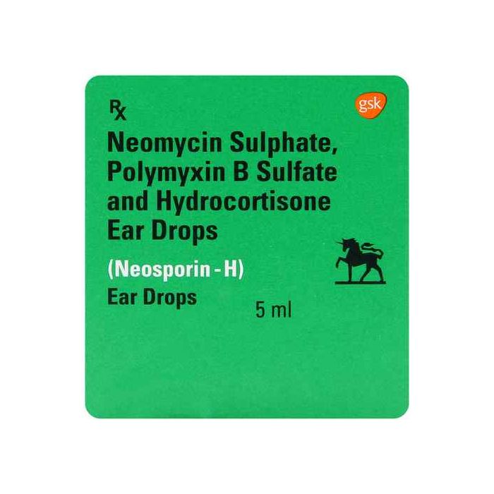 Neosporin 5 ml with Gramicidin + Neomycin + Polymyxin