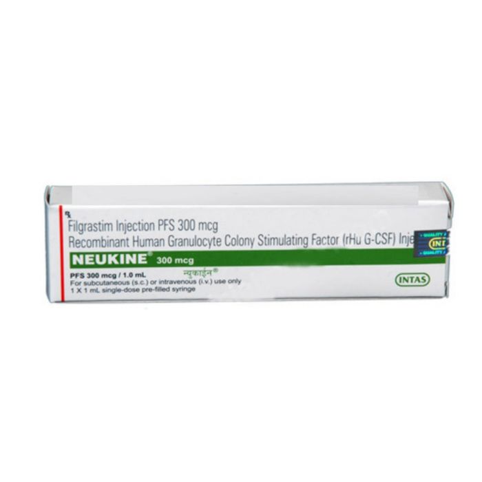 Neukine 300 Mcg Injection with Filgrastim