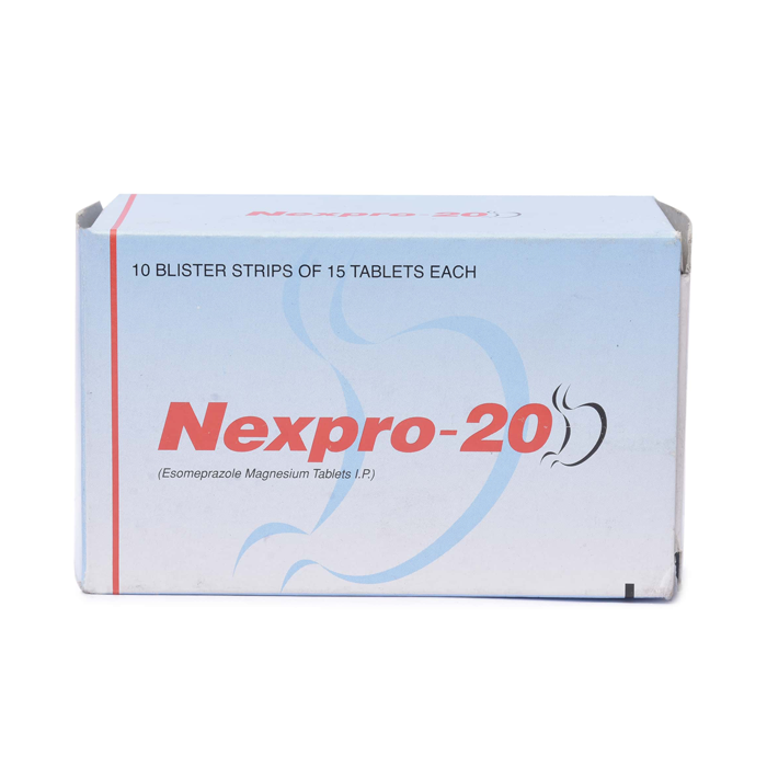 Nexpro 20 Mg with Esomeprazole Magnesium             