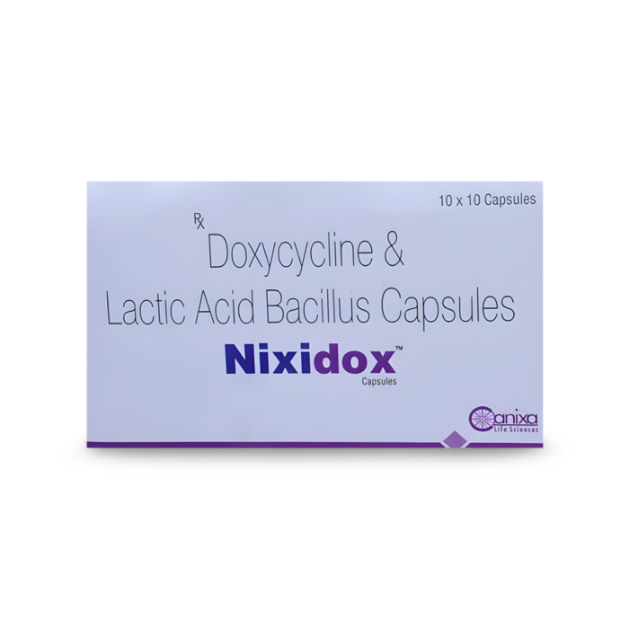 Nixidox Capsule with Doxycycline + Lactobacillus