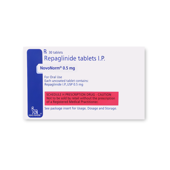 Novonorm 0.5mg Tablet