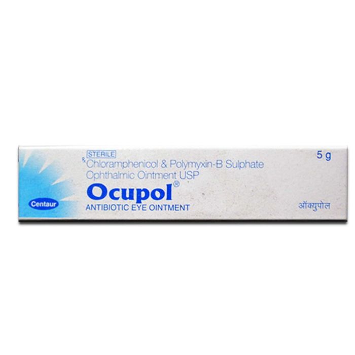Ocupol 5 gm with Chloramphenicol