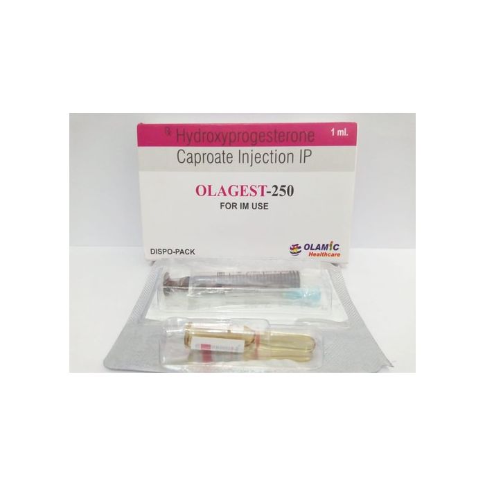 Olagest 250 Mg Injection with Hydroxyprogesterone  