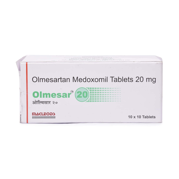 Olmesar 20 Mg with Olmesartan                   