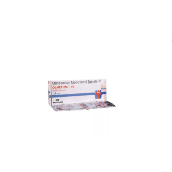 Olmetime 40 Tablet with Olmesartan Medoximil