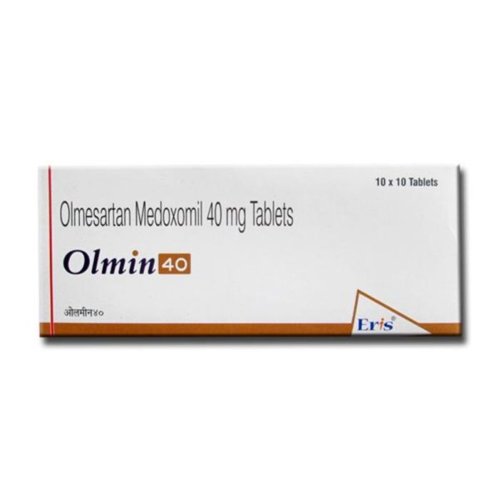 Olmin 40 Tablet with Olmesartan Medoximil