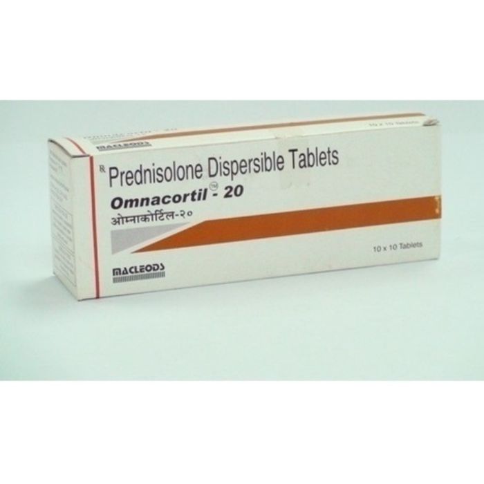 Omnacortil 20 Mg Tablet with Prednisolone