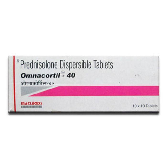 Omnacortil 40 Mg Tablet with Prednisolone