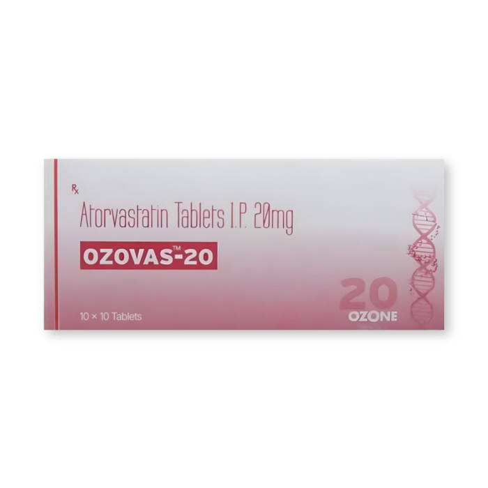 Ozovas 20 Tablet with Atorvastatin