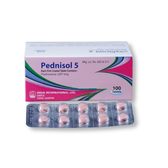 Pednisol 5 Mg Tablet with Prednisolone