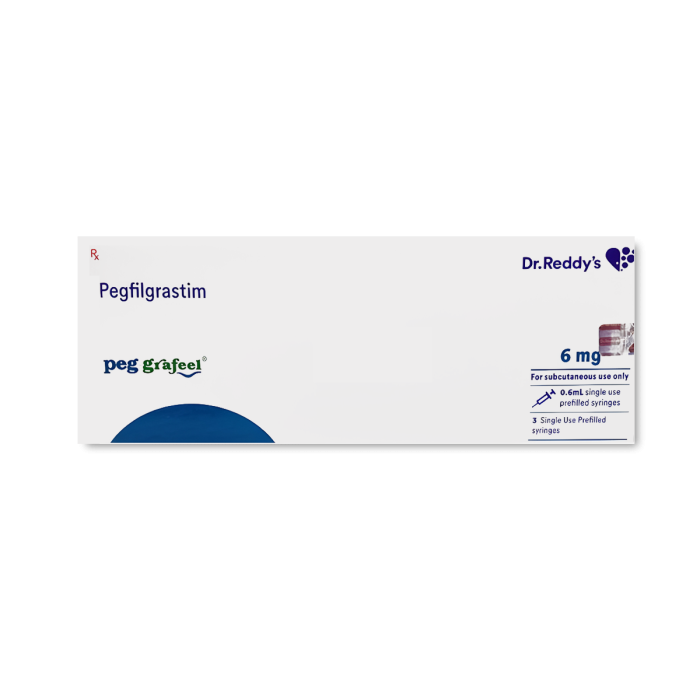 Peggrafeel 6 Mg/0.6 ml Injection with Pegfilgrastim