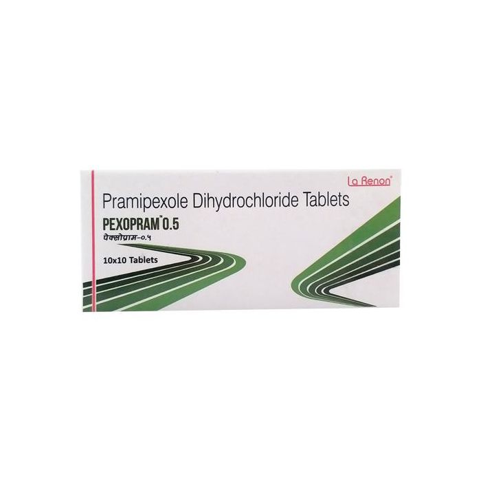 Pexopram 0.5 Mg Tablet with Pramipexole