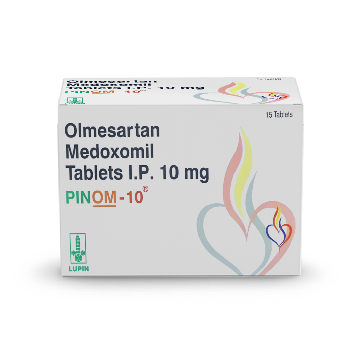 Pinom 10 Tablet with Olmesartan Medoximil