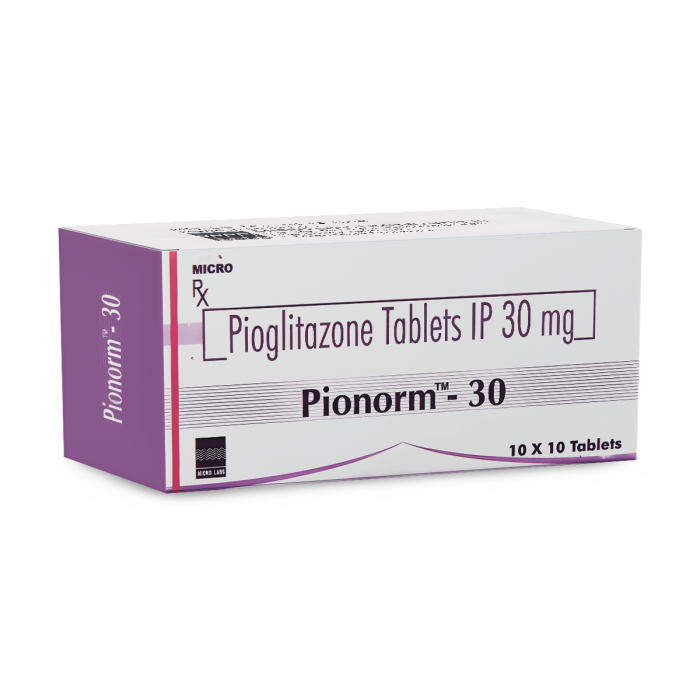 Pionorm 30 Tablet