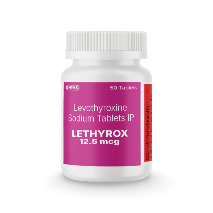 Lethyrox 12.5 Mg