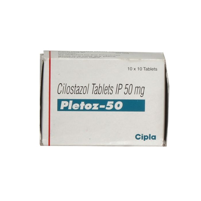 Pletoz 50 Mg with Cilostazol