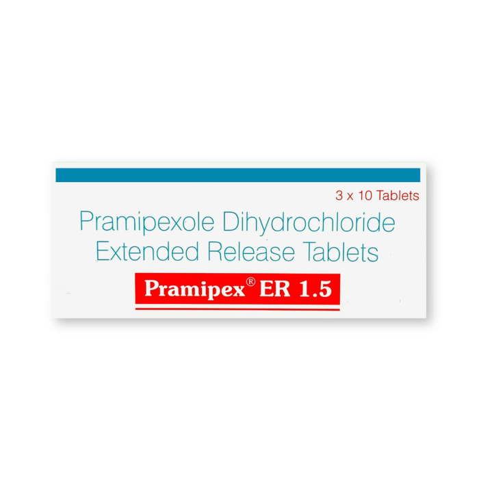 Pramipex ER 1.5 Mg Tablet