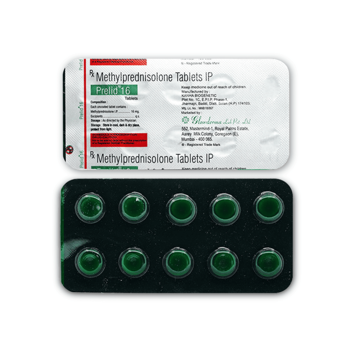 Prelid 16 Mg Tablet