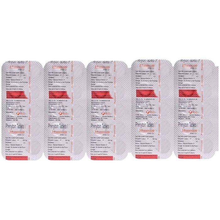 Protoin 100 Mg Tablet with Phenytoin
