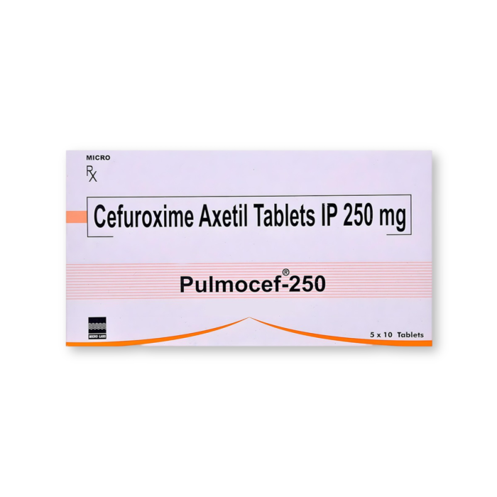 Pulmocef 250 Tablet with Cefuroxime