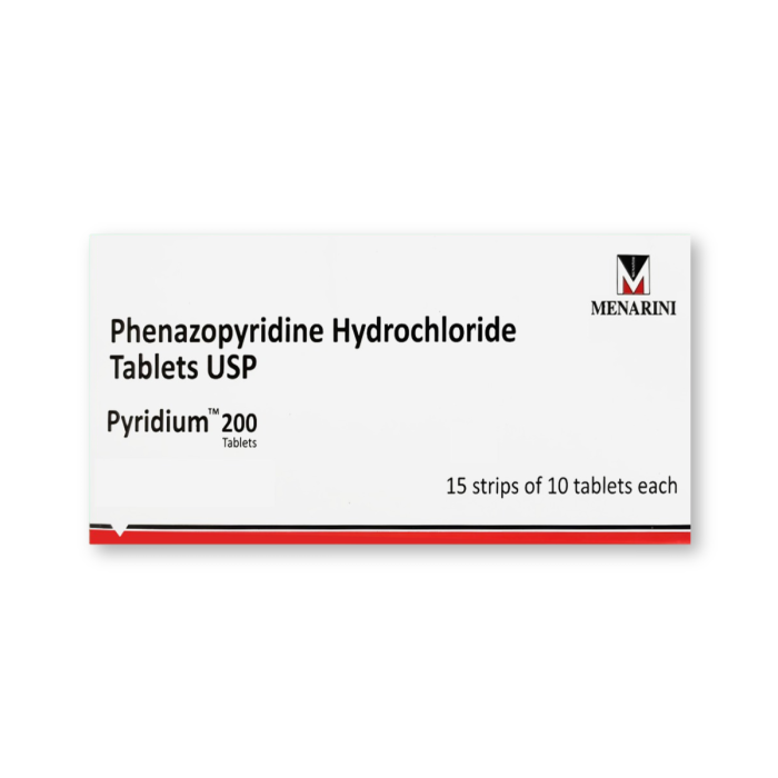 Pyridium 200 Mg Tablet