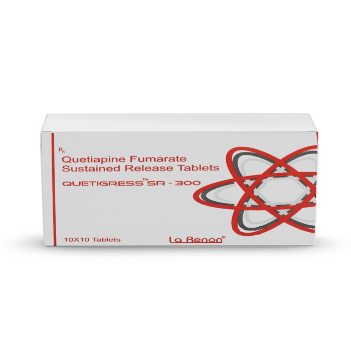 Quetigress 300 Mg Tablet
