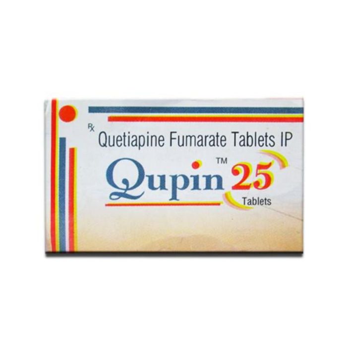 Qupin 25 Mg Tablet with Quetiapine