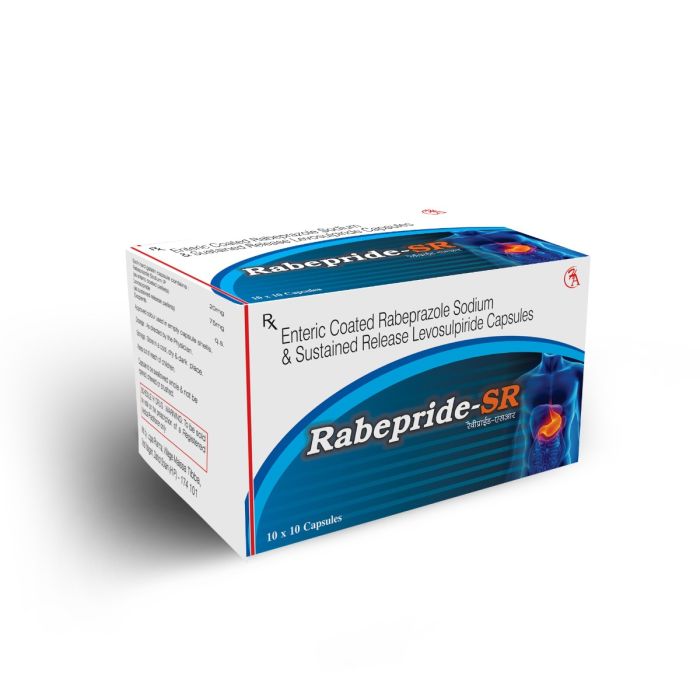 Rabepride 20Mg-150Mg Tablet SR with Rabeprazolec and Itopride