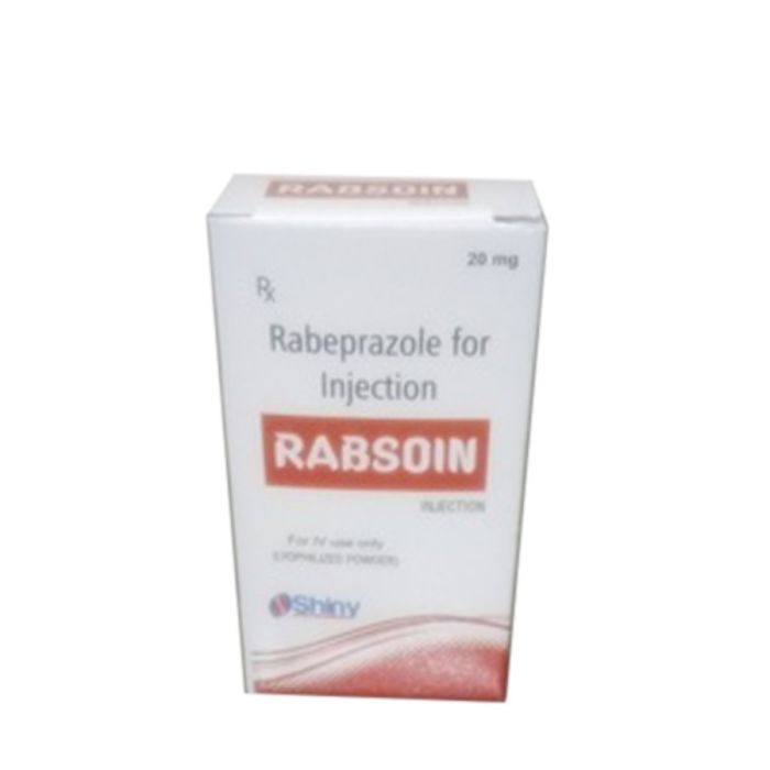 Rabsoin 20 Mg Injection with Rabeprazole