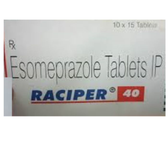 Raciper 40 Mg Tablet with Esomeprazole
