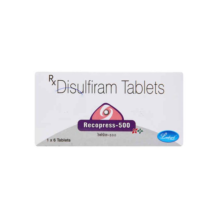 Recopress 500 Mg Tablet with Disulfiram