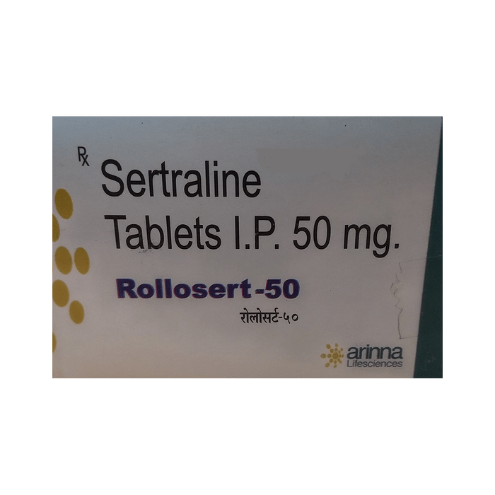 Rollosert 50 Tablet with Sertraline
