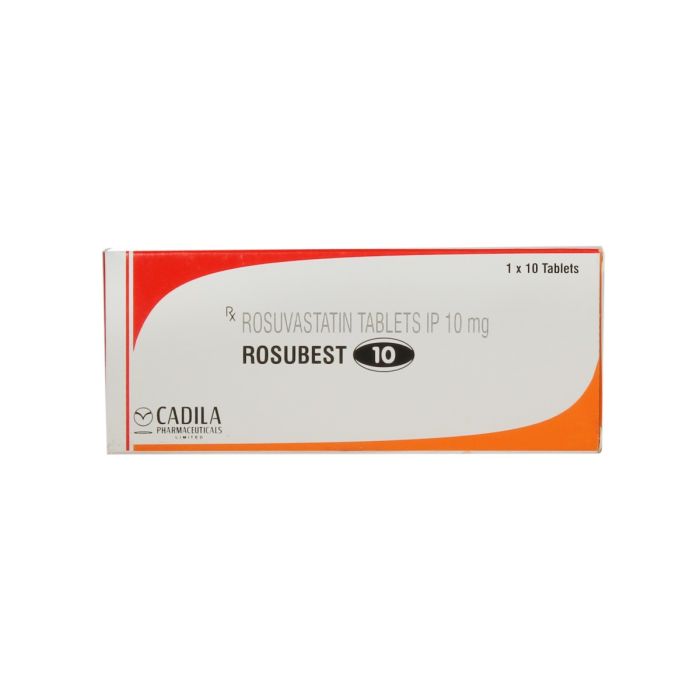 Rosubest 10 Mg with Rosuvastatin