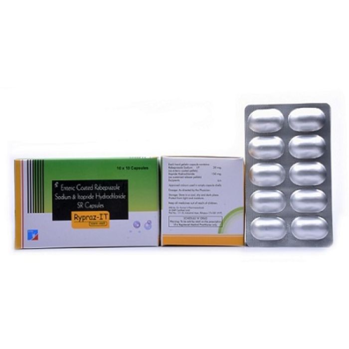 Rypraz IT 20Mg-150Mg Tablet with Rabeprazole and Itopride