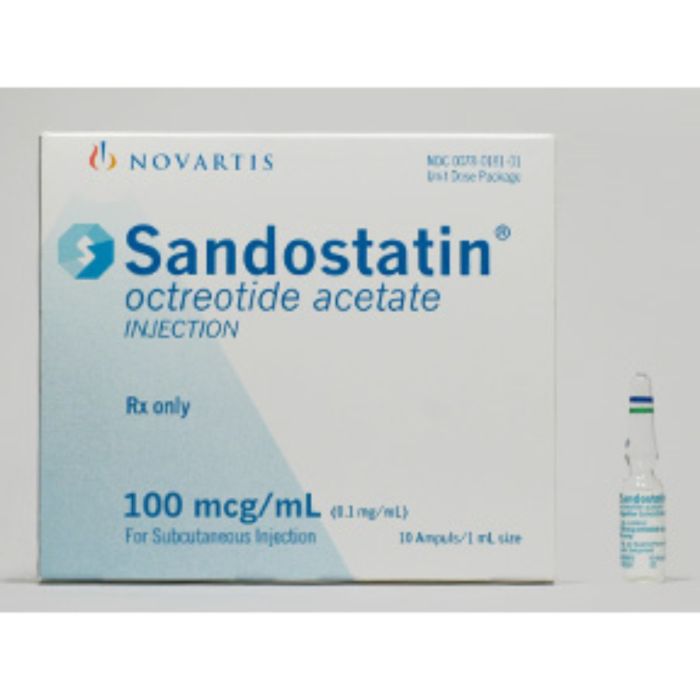 Sandostatin 100 Mcg/ml Injection with Octreotide Acetate         