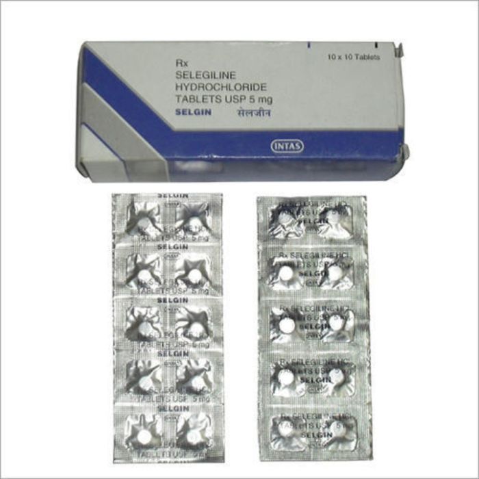 Selgin Tablet 5 Mg with Selegiline Hcl