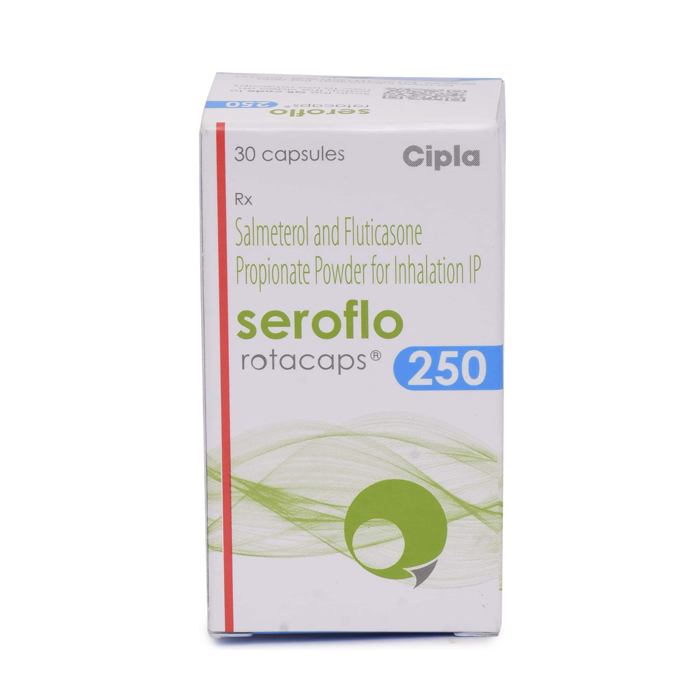 Seroflo Rotacaps 50 Mcg + 250 Mcg with Salmeterol + Fluticasone Propionate                     