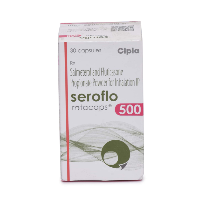 Seroflo Rotacaps 50 Mcg + 500 Mcg with Salmeterol + Fluticasone Propionate 
                            