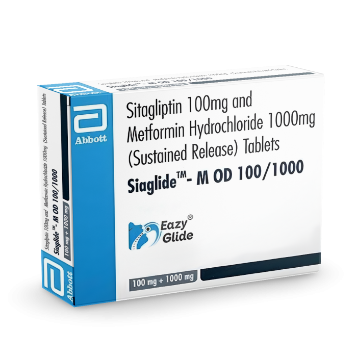Siaglide-M OD 100/1000 Tablet PR