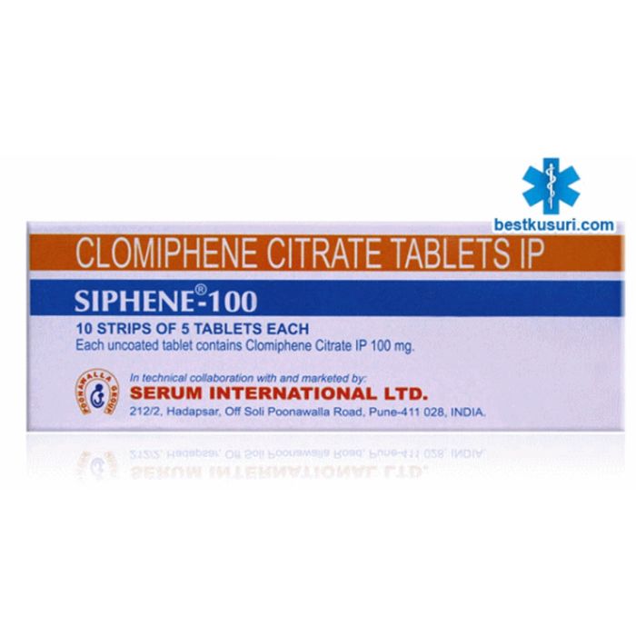 Siphene 100 Mg with Clomiphene Citrate                     