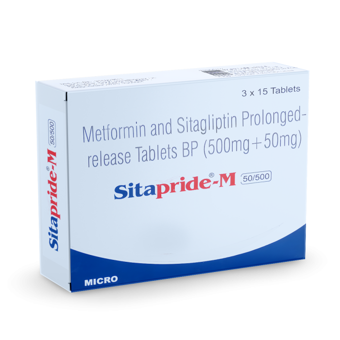 Sitapride-M 50mg/500mg Tablet PR