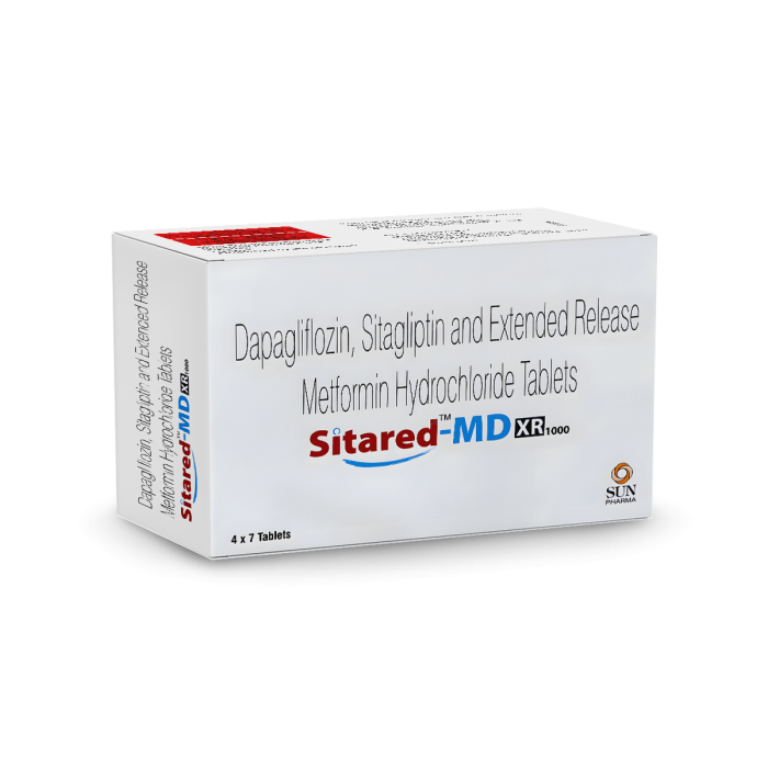 Sitared-MD XR 1000 Tablet